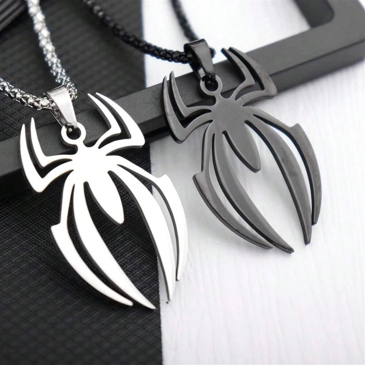 Spiderman necklace